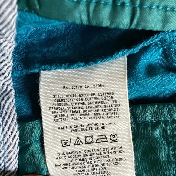 ANTHROPOLOGIE CARTONNIER | Green Jacquard Charlie Ankle Cotton  Pants Size 8 - Picture 9 of 9